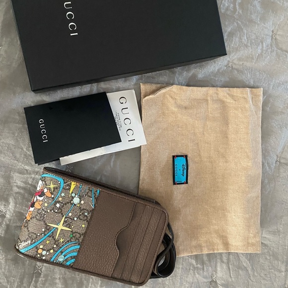 Gucci Handbags - Disney Rocket Donald Gucci Cellphone and Cardholder Crossbody *Brand New*